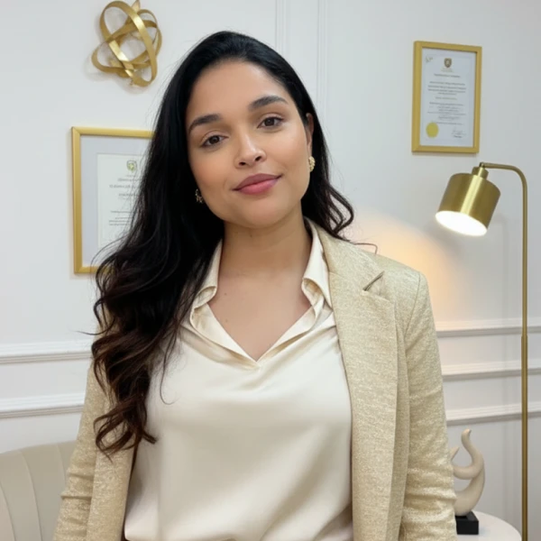 “Mulher segurando cesta de compras com legumes frescos em mercado.